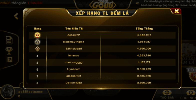 Luật tính tiền trong game